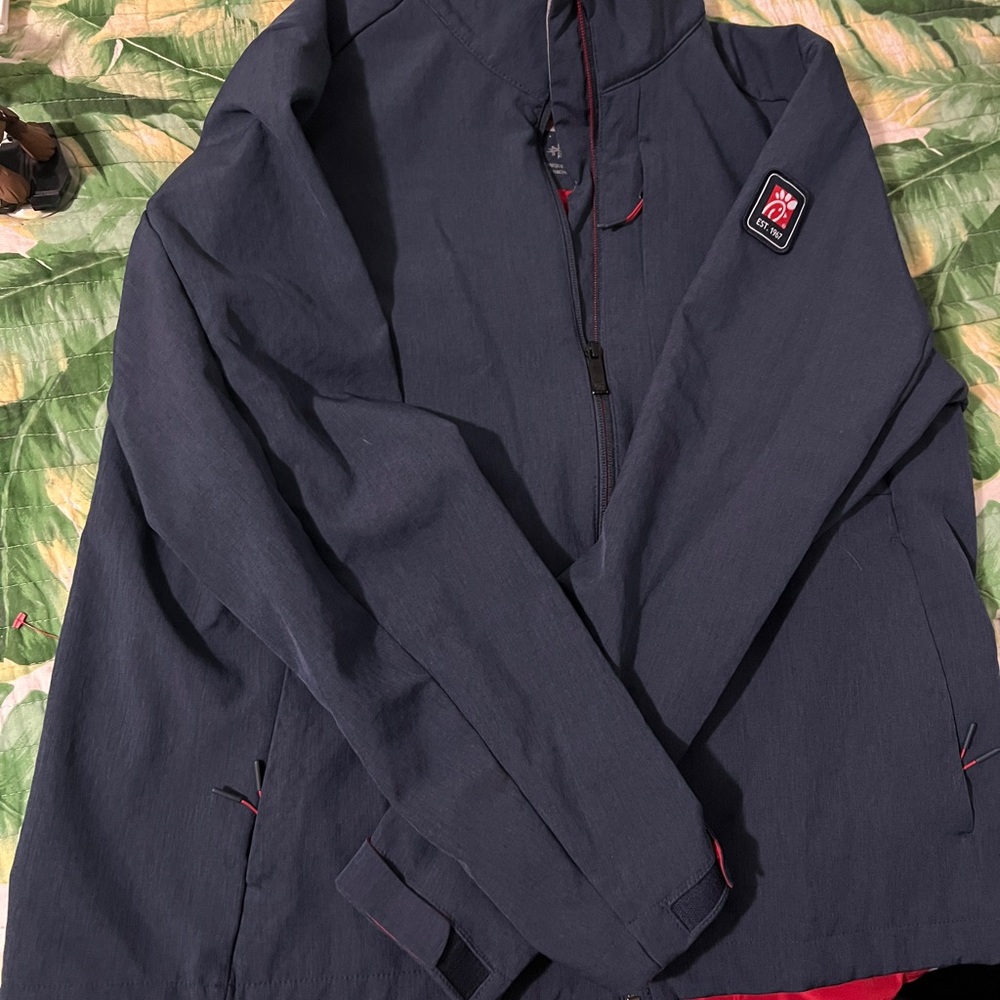 Chick-fil-a Team Jacket Navy Unisex